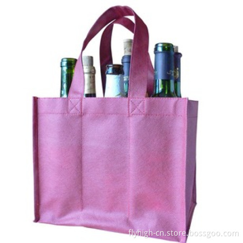 Non-Woven 6 Bottles Put in Shopping Bag